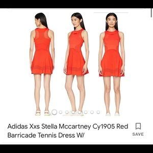 Stella McCartney Adidas Orange Dress